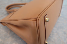 画像をギャラリービューアに読み込む, HERMES/エルメス バーキン30 クシュベル ナチュラル □E刻印 ハンドバッグ 700090209