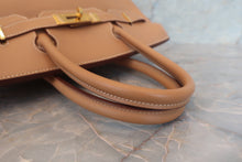 画像をギャラリービューアに読み込む, HERMES/エルメス バーキン30 クシュベル ナチュラル □E刻印 ハンドバッグ 700090209