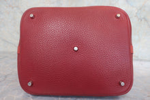 將圖片載入圖庫檢視器 HERMES/エルメス ピコタンロックGM トリヨンクレマンス/ヴォースイフト ルージュアッシュ/ブリック □R刻印 ハンドバッグ 800020127