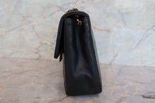 Load image into Gallery viewer, CHANEL Mini Matelasse single flap chain shoulder bag Lambskin Black/Gold hadware Shoulder bag 700090054