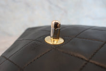 Load image into Gallery viewer, CHANEL Mini Matelasse single flap chain shoulder bag Lambskin Black/Gold hadware Shoulder bag 800020241