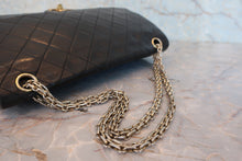將圖片載入圖庫檢視器 CHANEL/シャネル マトラッセWフラップWチェーンショルダーバッグ ラムスキン ブラック/ゴールド金具 ショルダーバッグ 800060219