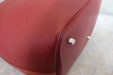 將圖片載入圖庫檢視器 HERMES/エルメス ピコタンロックGM トリヨンクレマンス/ヴォースイフト ルージュアッシュ/ブリック □R刻印 ハンドバッグ 800020127