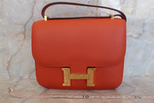 將圖片載入圖庫檢視器 HERMES/エルメス コンスタンス3 ミニ ヴォーエプソン カプシーヌ Z刻印 ショルダーバッグ 500090219