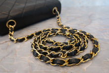 画像をギャラリービューアに読み込む, CHANEL/シャネル ミニマトラッセシングルフラップチェーンショルダーバッグ ラムスキン ブラック/ゴールド金具 ショルダーバッグ 700100117