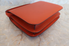 将图片加载到图库查看器,HERMES CONSTANCE3 MINI Epsom leather Capucine Z刻印 Shoulder bag 500090219