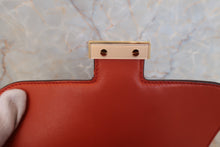 将图片加载到图库查看器,HERMES CONSTANCE3 MINI Epsom leather Capucine Z刻印 Shoulder bag 500090219