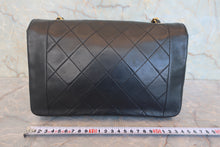 画像をギャラリービューアに読み込む, CHANEL/シャネル ダイアナマトラッセチェーンショルダーバッグ ラムスキン ブラック/ゴールド金具 ショルダーバッグ 800020141