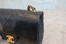 画像をギャラリービューアに読み込む, CHANEL/シャネル ミニマトラッセシングルフラップチェーンショルダーバッグ ラムスキン ブラック/ゴールド金具 ショルダーバッグ 800030025