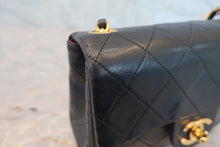 画像をギャラリービューアに読み込む, CHANEL/シャネル ミニマトラッセシングルフラップチェーンショルダーバッグ ラムスキン ブラック/ゴールド金具 ショルダーバッグ 800030025