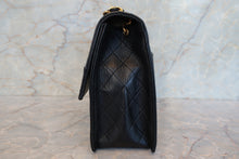 画像をギャラリービューアに読み込む, CHANEL/シャネル 2.55台形チェーンショルダーバッグ ラムスキン ブラック/ゴールド金具 ショルダーバッグ 700100111