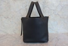 Load image into Gallery viewer, HERMES PICOTIN LOCK MM Clemence leather Black C Engraving Hand bag 800090077