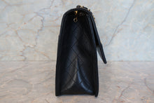 画像をギャラリービューアに読み込む, CHANEL/シャネル 2.55台形チェーンショルダーバッグ ラムスキン ブラック/ゴールド金具 ショルダーバッグ 700100111