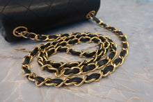画像をギャラリービューアに読み込む, CHANEL/シャネル ミニマトラッセシングルフラップチェーンショルダーバッグ ラムスキン ブラック/ゴールド金具 ショルダーバッグ 800030025