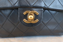 画像をギャラリービューアに読み込む, CHANEL/シャネル ミニマトラッセシングルフラップチェーンショルダーバッグ ラムスキン ブラック/ゴールド金具 ショルダーバッグ 800030025
