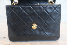 画像をギャラリービューアに読み込む, CHANEL/シャネル ミニマトラッセシングルフラップチェーンショルダーバッグ ラムスキン ブラック/ゴールド金具 ショルダーバッグ 800030025
