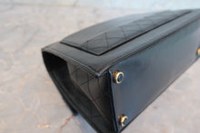 画像をギャラリービューアに読み込む, CHANEL/シャネル 2.55台形チェーンショルダーバッグ ラムスキン ブラック/ゴールド金具 ショルダーバッグ 700100111