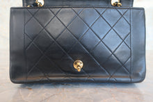 画像をギャラリービューアに読み込む, CHANEL/シャネル ダイアナマトラッセチェーンショルダーバッグ ラムスキン ブラック/ゴールド金具 ショルダーバッグ 800020141