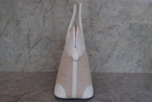 画像をギャラリービューアに読み込む, HERMES/エルメス ボリード35 トワルアッシュ/レザー ベージュ/ホワイト □G刻印 ショルダーバッグ 700090172