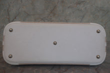 画像をギャラリービューアに読み込む, HERMES/エルメス ボリード35 トワルアッシュ/レザー ベージュ/ホワイト □G刻印 ショルダーバッグ 700090172