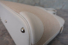 画像をギャラリービューアに読み込む, HERMES/エルメス ボリード35 トワルアッシュ/レザー ベージュ/ホワイト □G刻印 ショルダーバッグ 700090172