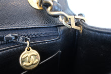 Load image into Gallery viewer, CHANEL V-Stitch chain shoulder bag Caviar skin Black/Gold hadware Shoulder bag 800060215