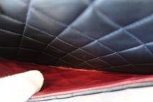 Load image into Gallery viewer, CHANEL Medium Matelasse single flap chain shoulder bag Lambskin Navy/Gold hadware Shoulder bag 700090075