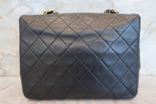 画像をギャラリービューアに読み込む, CHANEL/シャネル ミニマトラッセシングルフラップチェーンショルダーバッグ ラムスキン ブラック/ゴールド金具 ショルダーバッグ 700100110