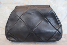 Load image into Gallery viewer, CHANEL Matelasse chain back pack Lambskin Black/Gold hadware Back pack 800030171