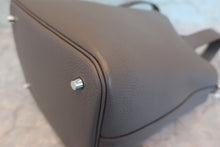 Load image into Gallery viewer, HERMES PICOTIN LOCK MM Clemence leather Etain C Engraving Hand bag 800090083