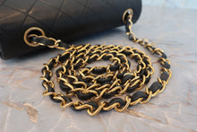 画像をギャラリービューアに読み込む, CHANEL/シャネル ミニマトラッセシングルフラップチェーンショルダーバッグ ラムスキン ブラック/ゴールド金具 ショルダーバッグ 800020086