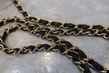 画像をギャラリービューアに読み込む, CHANEL/シャネル ミニマトラッセシングルフラップチェーンショルダーバッグ ラムスキン ブラック/ゴールド金具 ショルダーバッグ 700100110