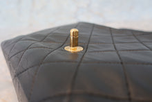 画像をギャラリービューアに読み込む, CHANEL/シャネル ミニマトラッセシングルフラップチェーンショルダーバッグ ラムスキン ブラック/ゴールド金具 ショルダーバッグ 700100110