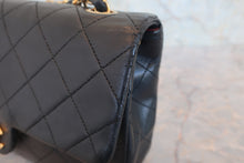 画像をギャラリービューアに読み込む, CHANEL/シャネル ミニマトラッセシングルフラップチェーンショルダーバッグ ラムスキン ブラック/ゴールド金具 ショルダーバッグ 800020086