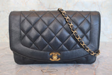 画像をギャラリービューアに読み込む, CHANEL/シャネル ダイアナマトラッセチェーンショルダーバッグ キャビアスキン ブラック/ゴールド金具 ショルダーバッグ 800020116
