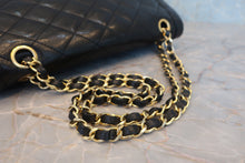 将图片加载到图库查看器,CHANEL/香奈儿 巴黎限定 CF 双盖 链条包 羊皮 Black/Gold hadware(黑色/金色金属) 肩背包 800030138