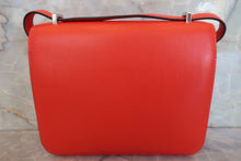 Load image into Gallery viewer, HERMES CONSTANCE3 MINI Box carf leather Rouge piment A Engraving Shoulder bag 700090103