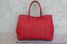 将图片加载到图库查看器,HERMES GARDEN PARTY PM Negonda leather Rouge □L刻印 Tote bag 700120106