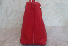 将图片加载到图库查看器,HERMES GARDEN PARTY PM Negonda leather Rouge □L刻印 Tote bag 700120106