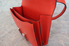 Load image into Gallery viewer, HERMES CONSTANCE3 MINI Box carf leather Rouge piment A Engraving Shoulder bag 700090103
