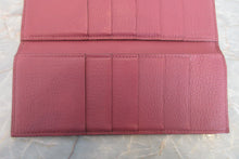 Load image into Gallery viewer, HERMES  Bearn Dupri Chevre myzore goatskim Tosca □P Engraving Wallet 700050132