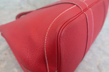 将图片加载到图库查看器,HERMES GARDEN PARTY PM Negonda leather Rouge □L刻印 Tote bag 700120106