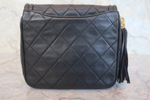 画像をギャラリービューアに読み込む, CHANEL/シャネル マトラッセフリンジチェーンショルダーバッグ ラムスキン ブラック/ゴールド金具 ショルダーバッグ 800020112
