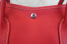 将图片加载到图库查看器,HERMES GARDEN PARTY PM Negonda leather Rouge □L刻印 Tote bag 700120106