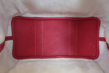 将图片加载到图库查看器,HERMES GARDEN PARTY PM Negonda leather Rouge □L刻印 Tote bag 700120106