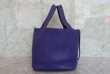 画像をギャラリービューアに読み込む, HERMES/エルメス ピコタンロックMM トリヨンクレマンス アイリス □N刻印 ハンドバッグ 700070302