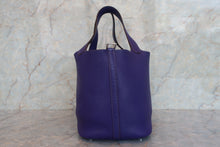 画像をギャラリービューアに読み込む, HERMES/エルメス ピコタンロックMM トリヨンクレマンス アイリス □N刻印 ハンドバッグ 700070302