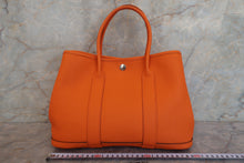 將圖片載入圖庫檢視器 HERMES/エルメス ガーデンパーティTPM ネゴンダ オレンジ □N刻印 トートバッグ 700090077