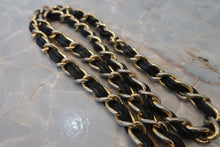 将图片加载到图库查看器,CHANEL/香奈儿 经典双C 流苏 链条包 羊皮 Black/Gold hadware(黑色/金色金属) 肩背包 800030202