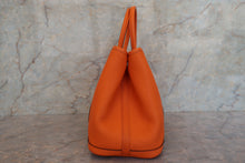 將圖片載入圖庫檢視器 HERMES/エルメス ガーデンパーティTPM ネゴンダ オレンジ □N刻印 トートバッグ 700090077